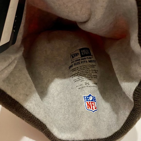 Nwt RARE 100% New Era 2014 ALT Cleveland Browns Sport Knit Hat NFL Cap Winter - Picture 4 of 4